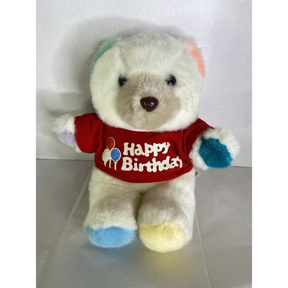 Flomo Kids Teddy Bear Plush Multicolor Paws Stuffed Animal...